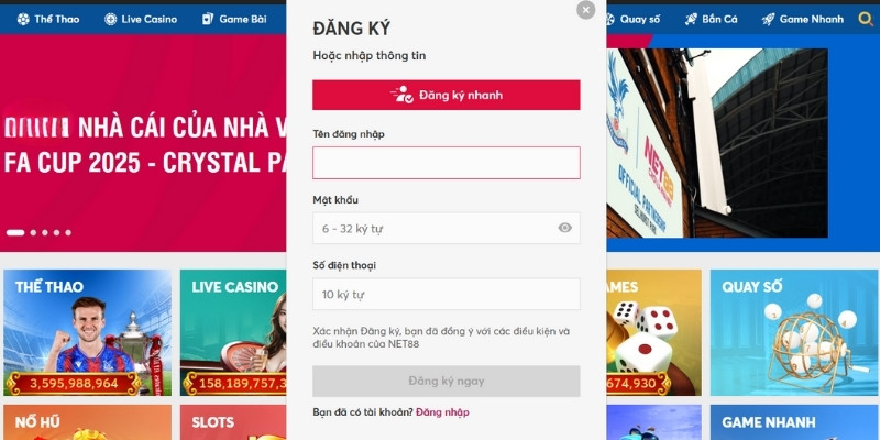 Điều kiện & lưu ý trước khi đăng ký