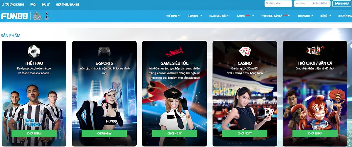 มาค้นพบอาณาจักรการพนัน Fun88 กันเถอะ!